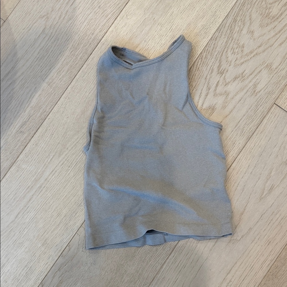 Free People Gray Tank Top